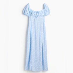 NWT H&M Puff sleeve Midi Dress